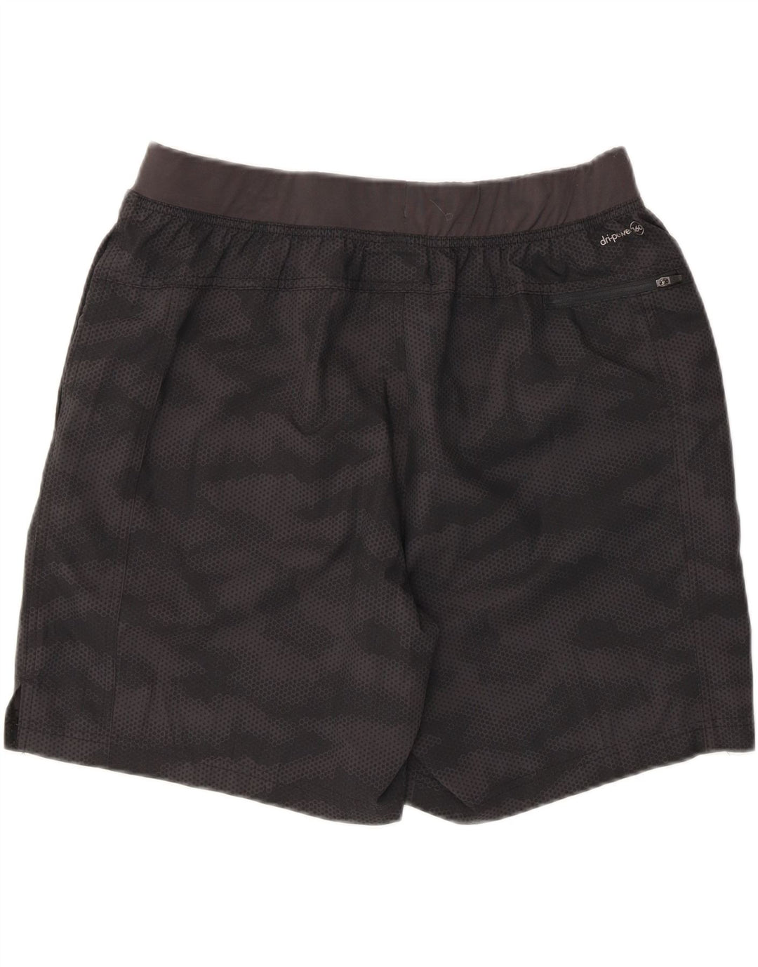 Pantaloncini sportivi Dri-Power da uomo Russell Athletic grandi mimetici grigi
