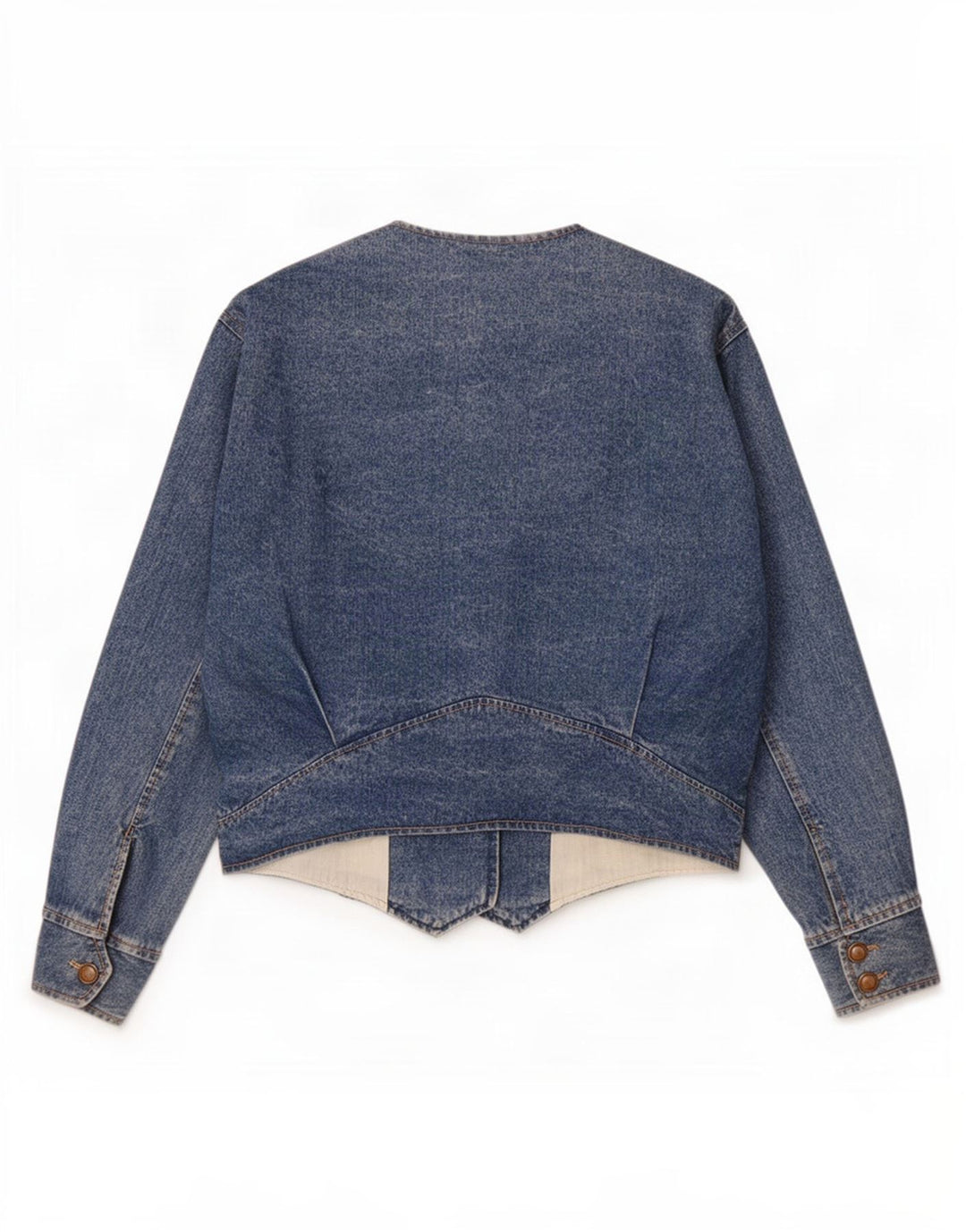 Giacca in denim da donna Airport UK 12 Cotone blu medio
