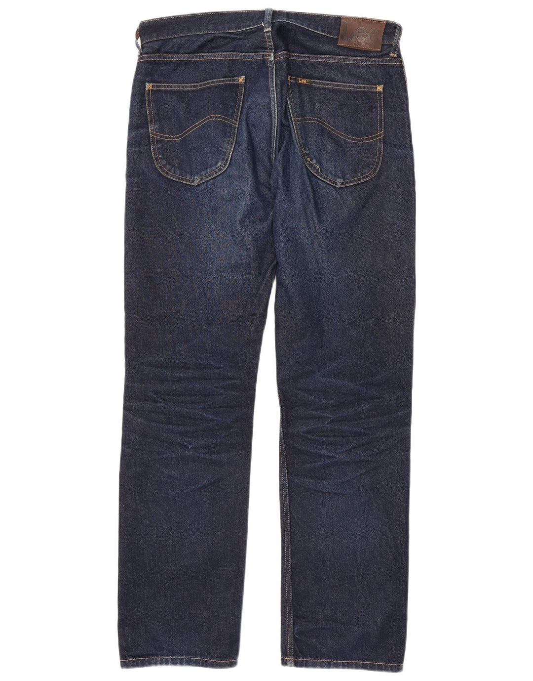 Jeans dritti da uomo LEE Seattle W34 L32 in cotone blu navy