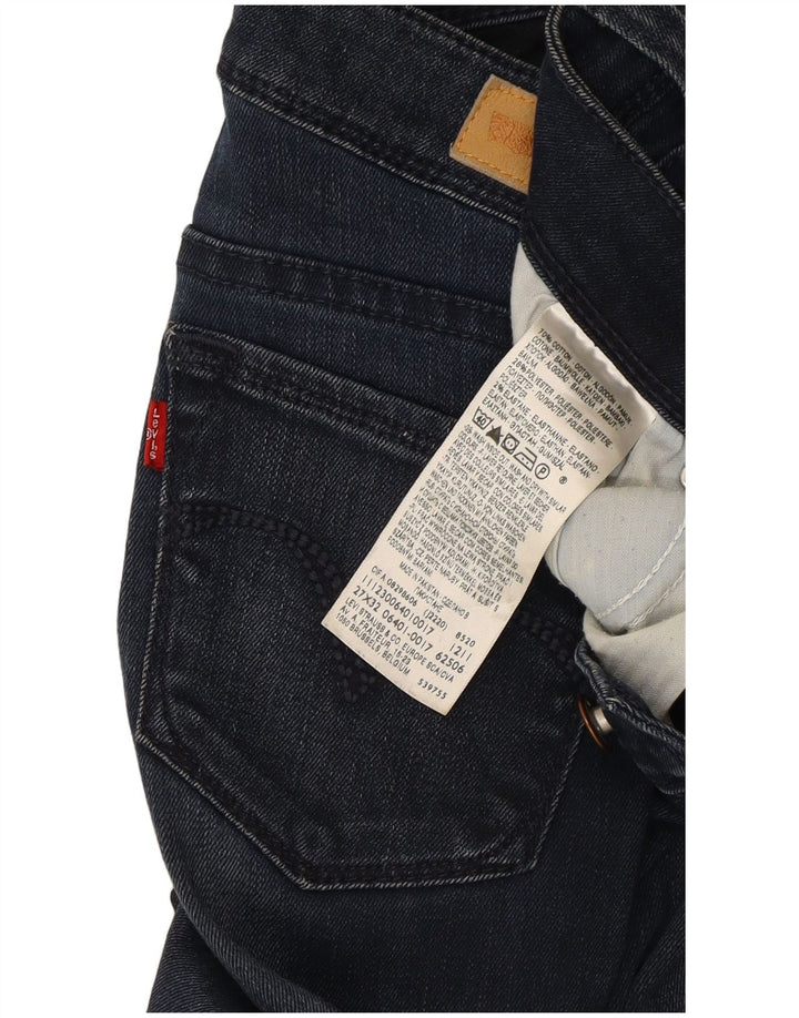 Jeans slim da donna Levi's W27 L32 cotone blu navy