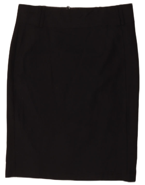 Gonna a tubino da donna Marks & Spencer UK 20 2XL W40 Poliestere nero