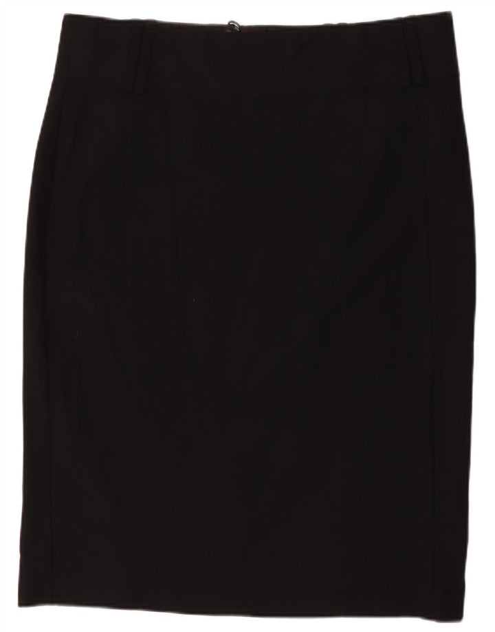 Gonna a tubino da donna Marks & Spencer UK 20 2XL W40 Poliestere nero