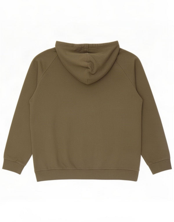 Under Armour Mens Hoodie Jumper 2XL Khaki