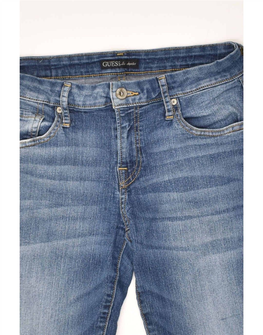 GUESS Womens Los Angeles Slim Jeans W27 L30 Blue | Vintage Guess | Thrift | Second-Hand Guess | Used Clothing | Messina Hembry 