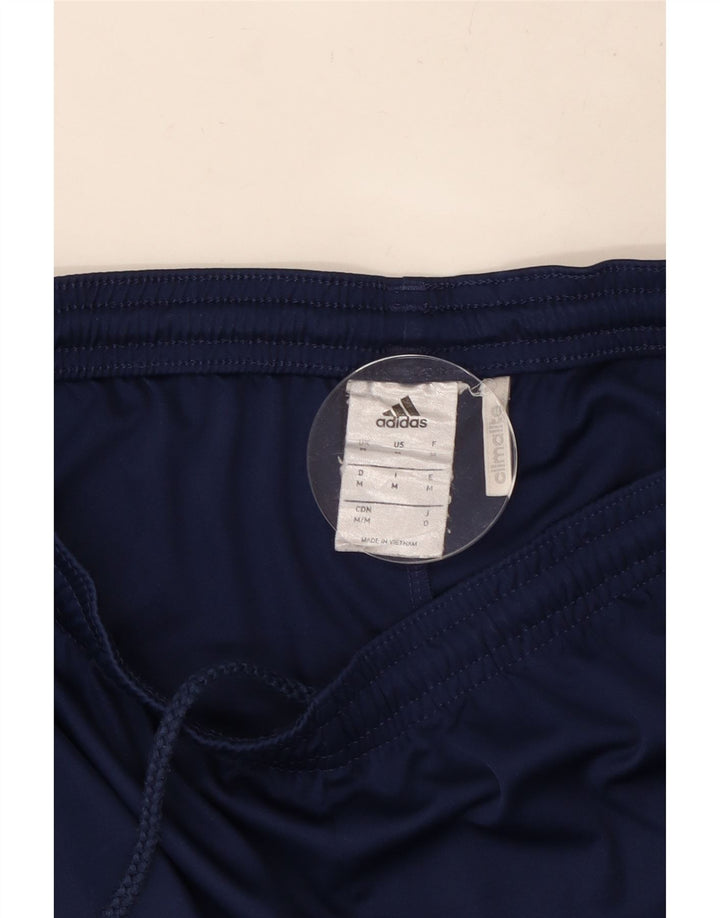 Pantaloncini sportivi ADIDAS Climalite da uomo medio blu navy