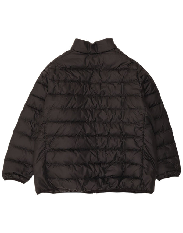 Giacca imbottita vestibilità ampia da donna Adidas UK 20/22 XL Sport in poliestere nero