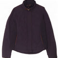 Giacca trapuntata da donna Massimo Dutti UK 12 poliestere medio blu navy