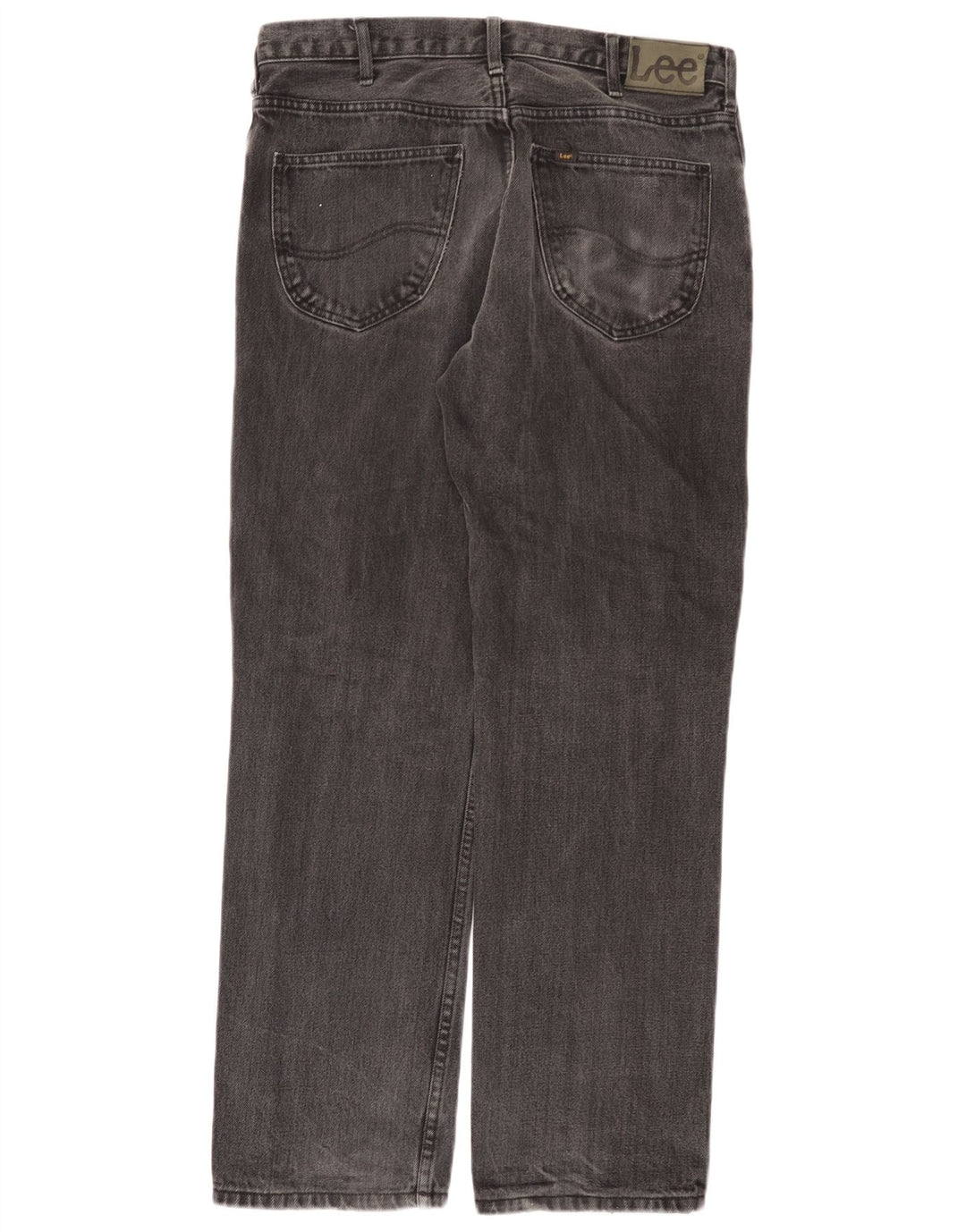 Jeans dritti da uomo Lee Brooklyn W34 L30 cotone grigio