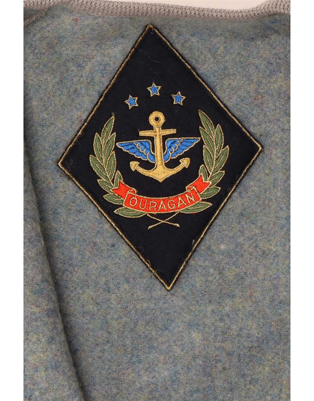 Giacca blazer a 3 bottoni grafica per ragazze Ouragan 13-14 anni blu