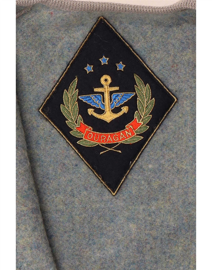 Giacca blazer a 3 bottoni grafica per ragazze Ouragan 13-14 anni blu