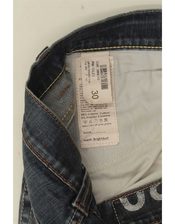 Dondup Jeans Slim Donna W30 L32 Cotone Blu