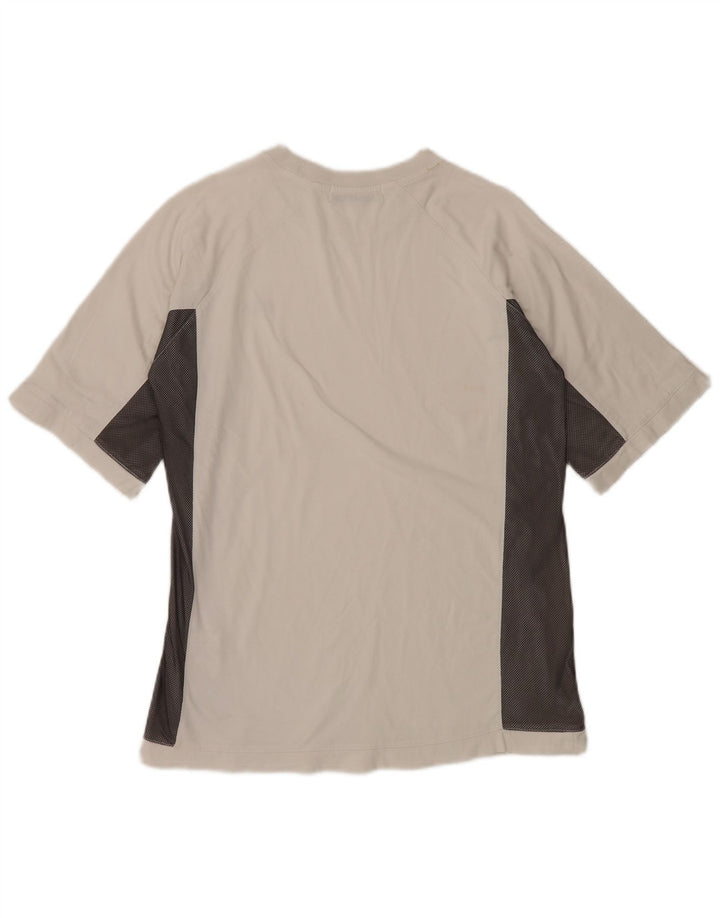 T-shirt FILA per ragazzi 13-14 anni in cotone color block bianco