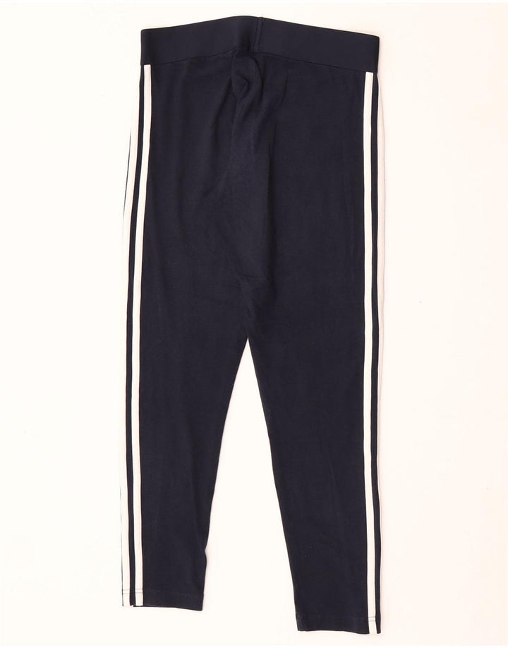 Leggings Adidas da donna UK 12/14 cotone blu navy medio