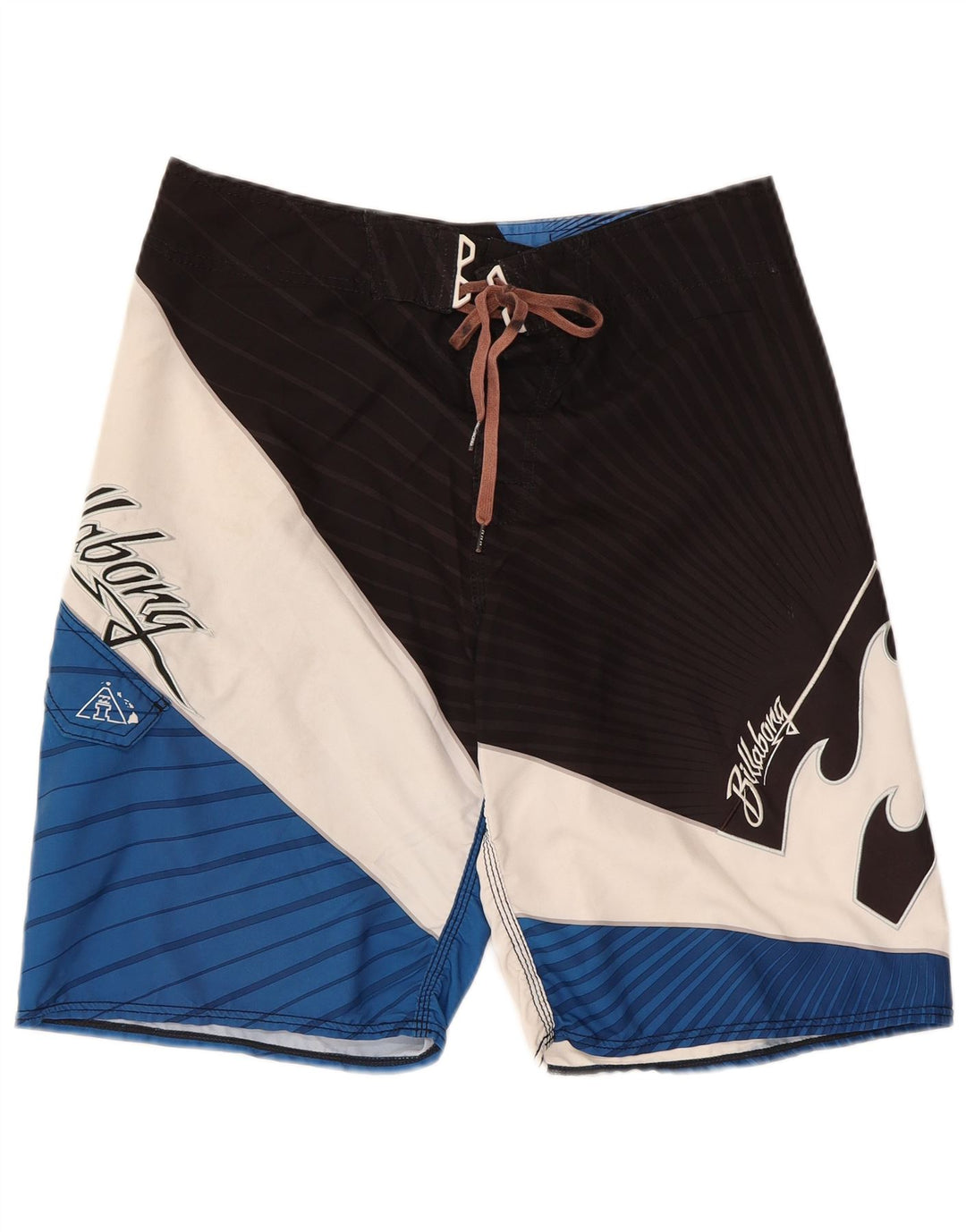 Pantaloncini da bagno grafici da uomo Billabong color block medio multicolore