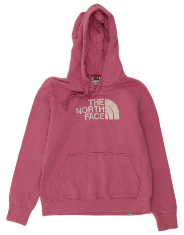 Felpa con cappuccio oversize con grafica da donna The North Face UK 10 Small Rosa
