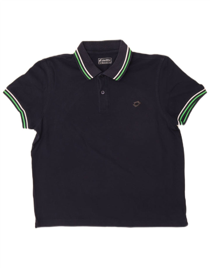 Polo da uomo Lotto Small Blu Navy