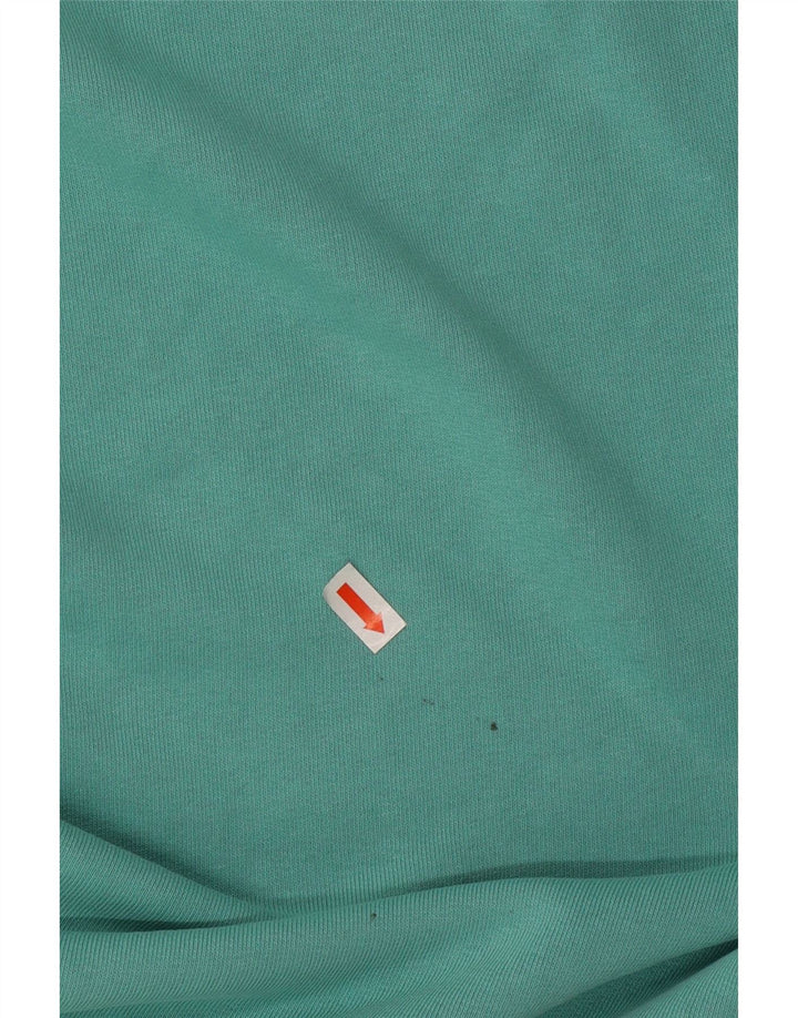 Joules Felpa oversize da donna Maglione UK 12 Cotone verde medio