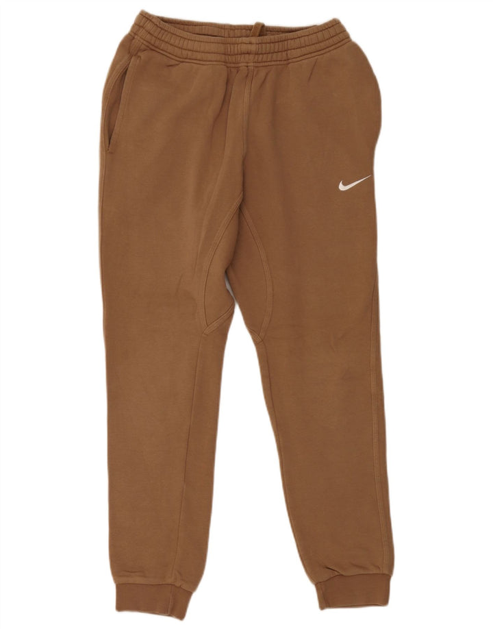 Pantaloni da tuta da uomo Nike Joggers piccoli in cotone beige