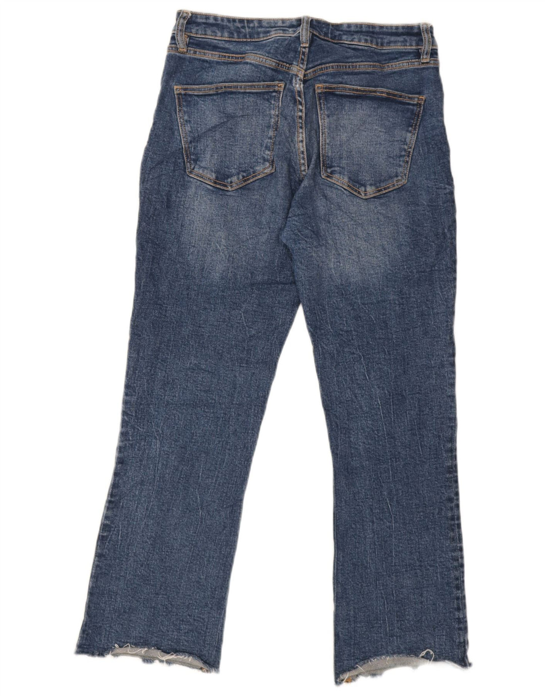 Jeans dritti da donna Zara EU 38 Small W30 L26 Blu