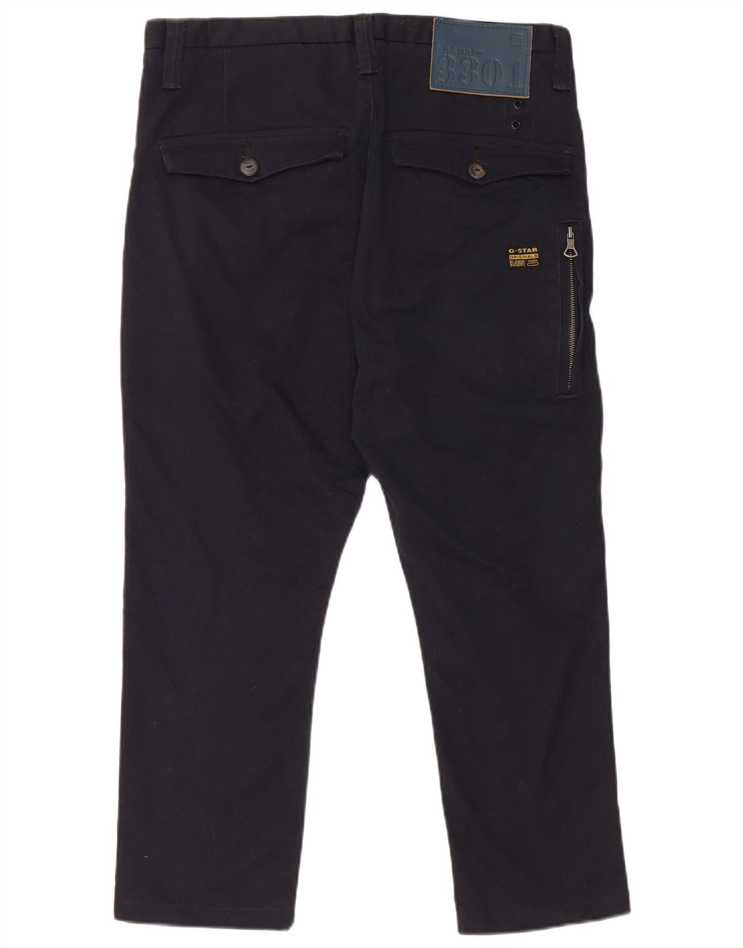 Pantaloni cargo slim da uomo G-Star W34 L24 cotone blu navy