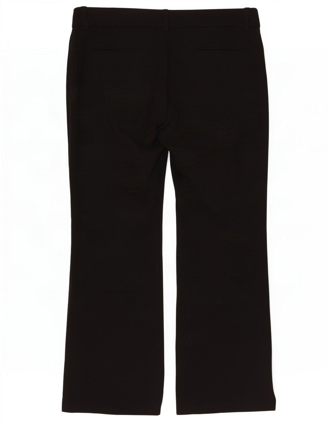 Pantaloni chino bootcut da donna Marks & Spencer UK 14 Large W36 L27 Neri
