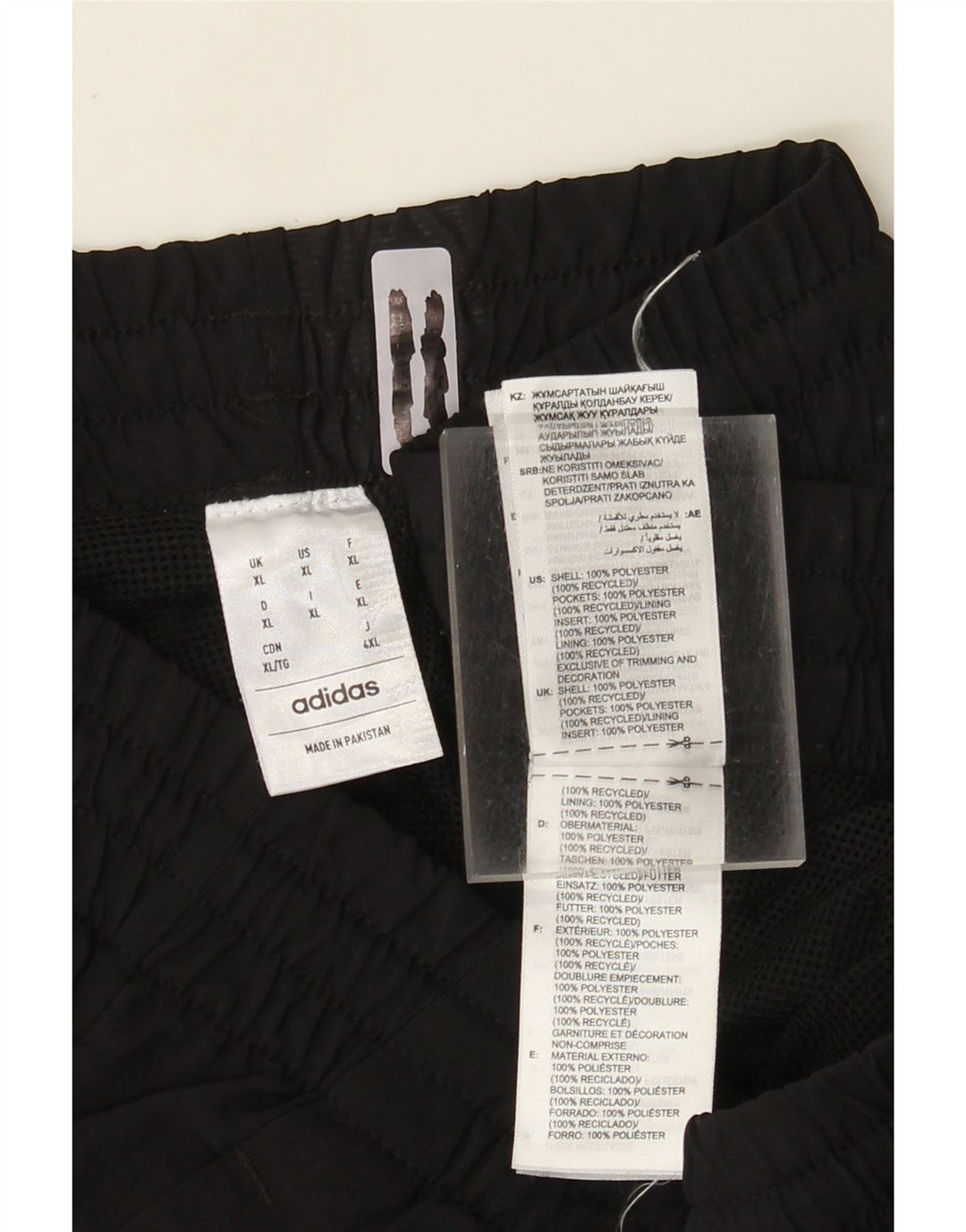 Pantaloni da tuta da uomo Adidas Joggers XL poliestere nero