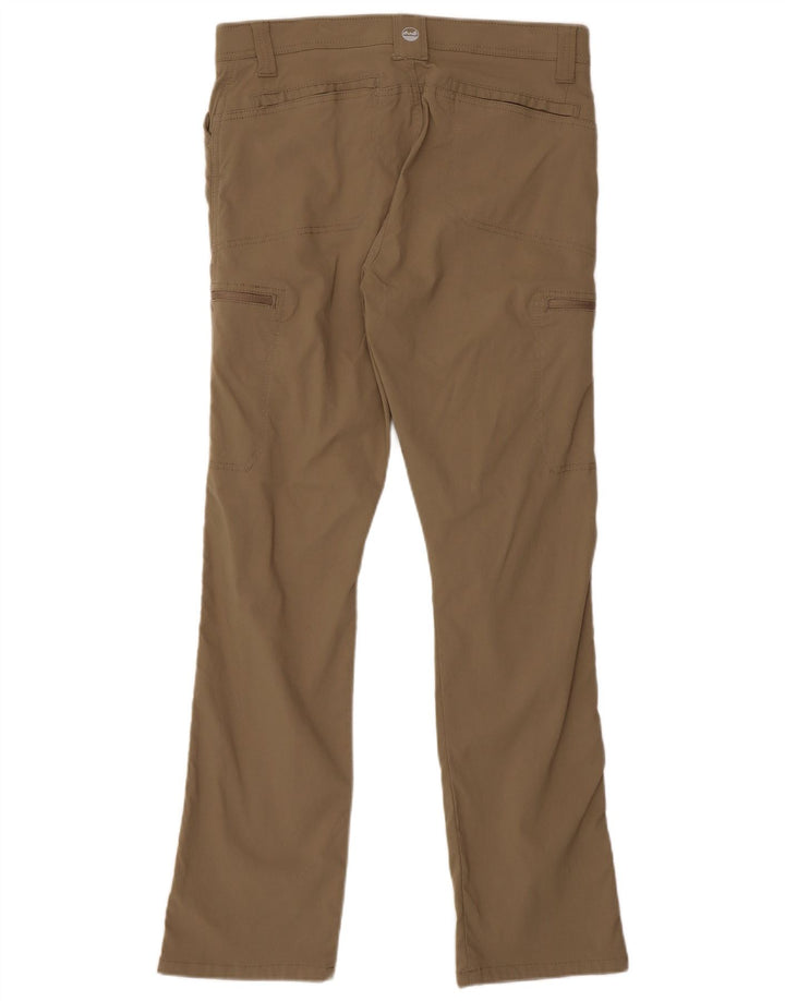 Pantaloni cargo da trekking da uomo Wrangler W33 L30 nylon kaki