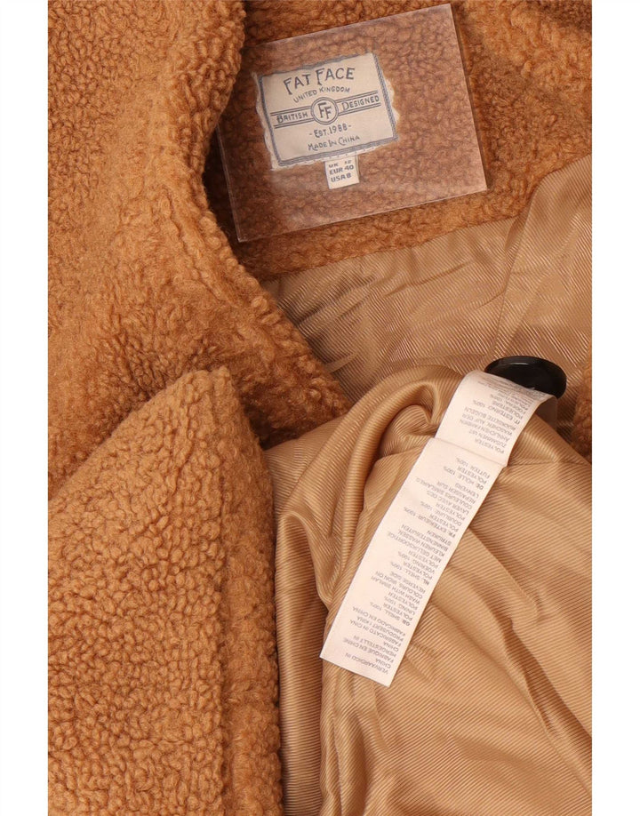 Soprabito da donna con orsacchiotto Fat Face UK 12 Poliestere beige medio