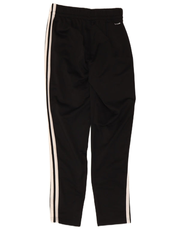 Pantaloni della tuta da ragazzo Adidas 13-14 anni in poliestere nero