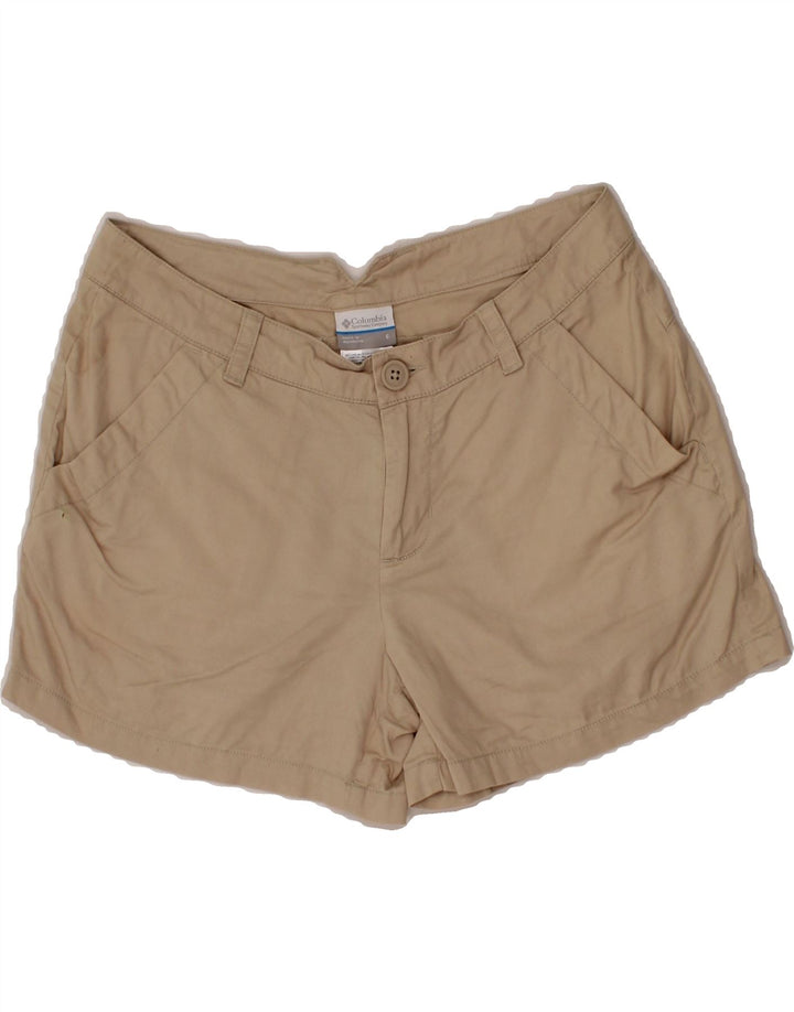 COLUMBIA Womens Chino Shorts US 6 Medium W30  Beige Cotton Vintage Columbia and Second-Hand Columbia from Messina Hembry 