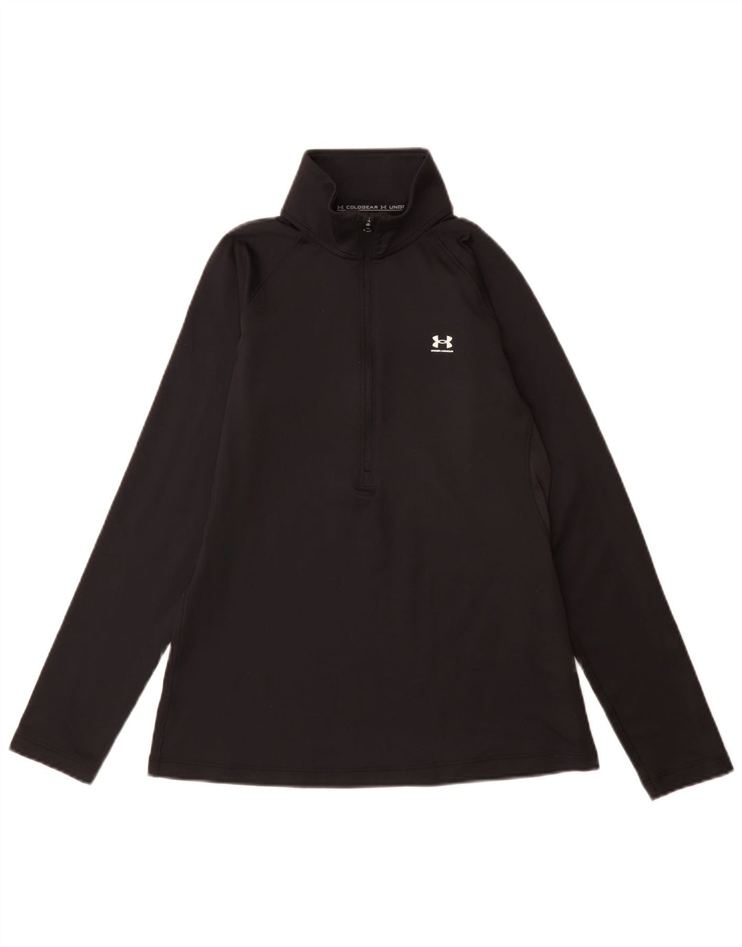 Maglietta Under Armour da donna Cold Gear Pullover UK 10 Small Nera