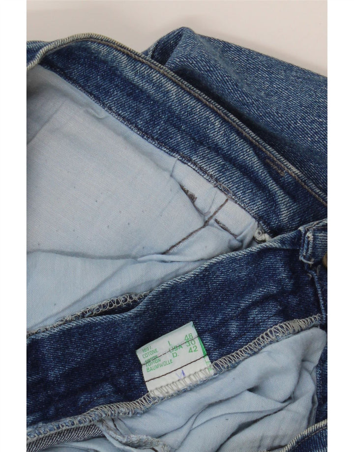 BIANCA MARIA CASELLI Womens Tapered Jeans IT 46 Large W30 L27 Blue Vintage Bianca Maria Caselli and Second-Hand Bianca Maria Caselli from Messina Hembry 