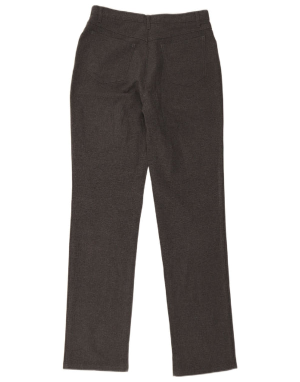 Pantaloni casual dritti da donna Benetton IT 42 Medium W28 L32 Blu Navy