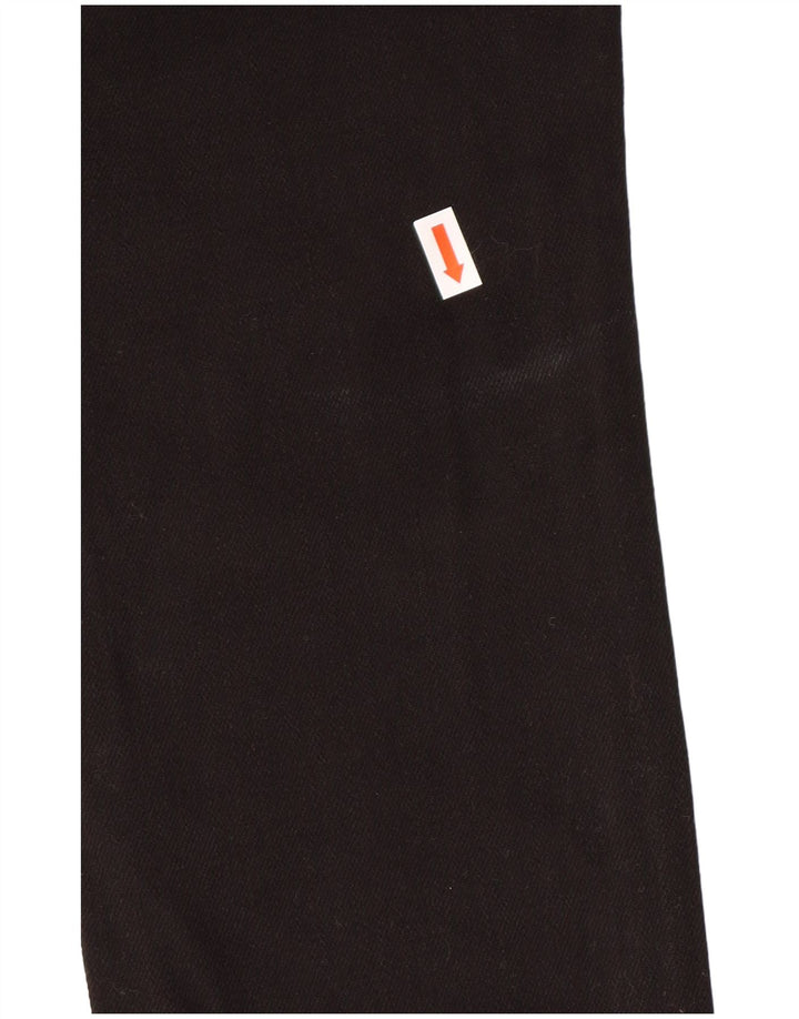 CALVIN KLEIN Jeans slim a vita alta da donna W26 L30 cotone nero