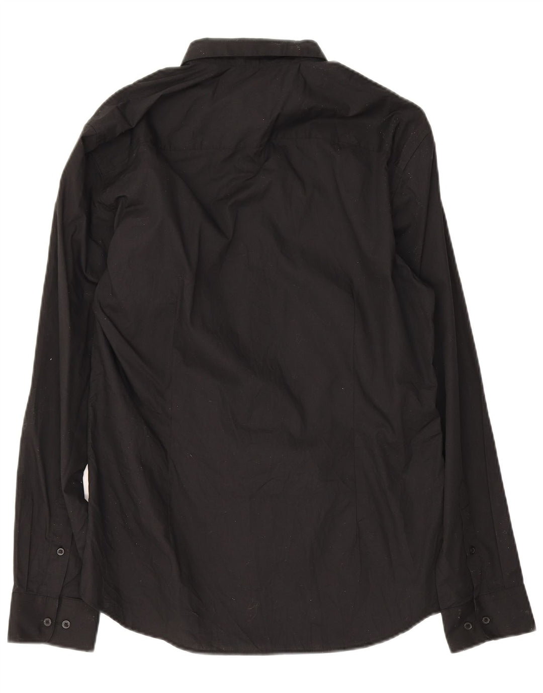 Camicia da uomo Jack & Jones grande in cotone nero