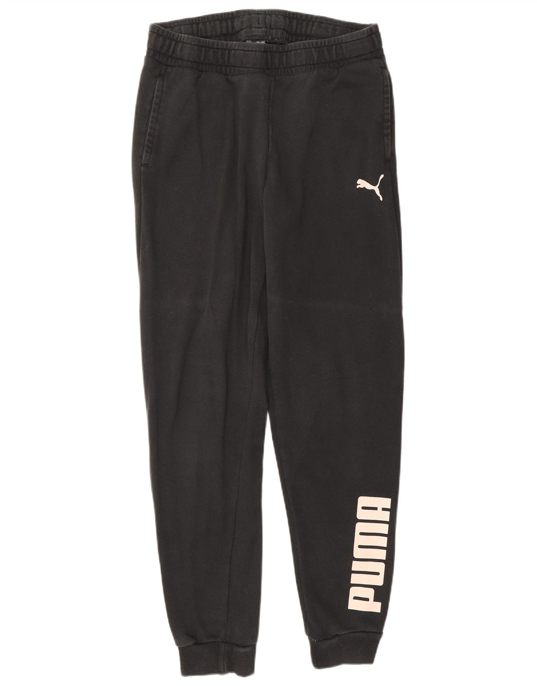 Pantaloni da tuta con grafica da donna Puma Joggers UK 12 Medium Nero