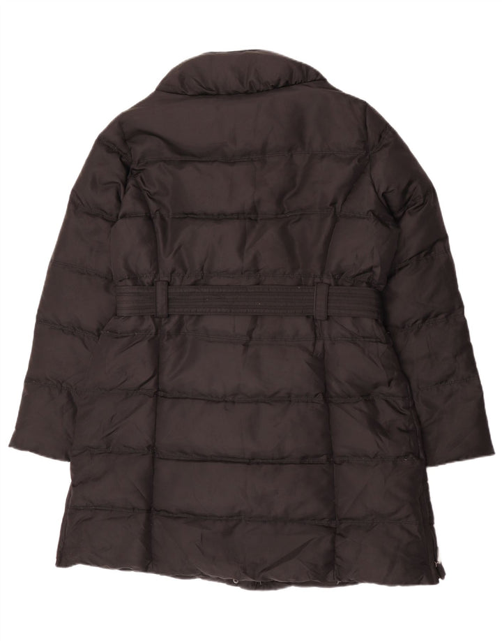 Cappotto imbottito da donna Zara UK 18 XL Nero