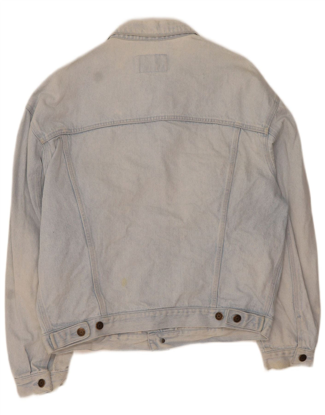 CARRERA Mens Denim Jacket UK 40 Large Blue Cotton