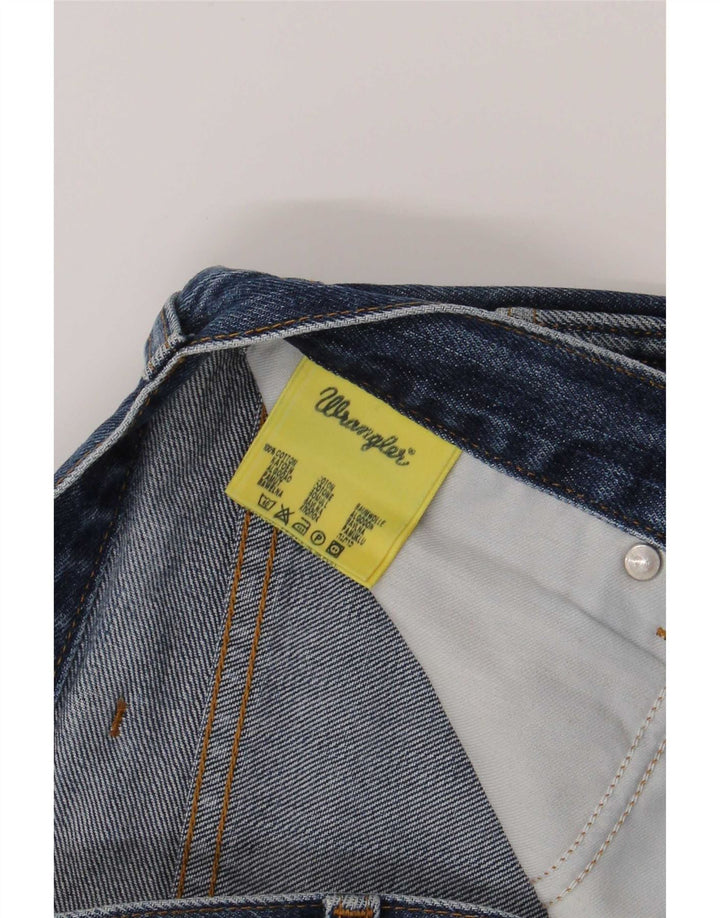 Jeans dritti da uomo Wrangler Texas W36 L32 cotone blu