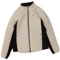 Giacca imbottita da golf da donna Calvin Klein UK 12 Medium White Colourblock