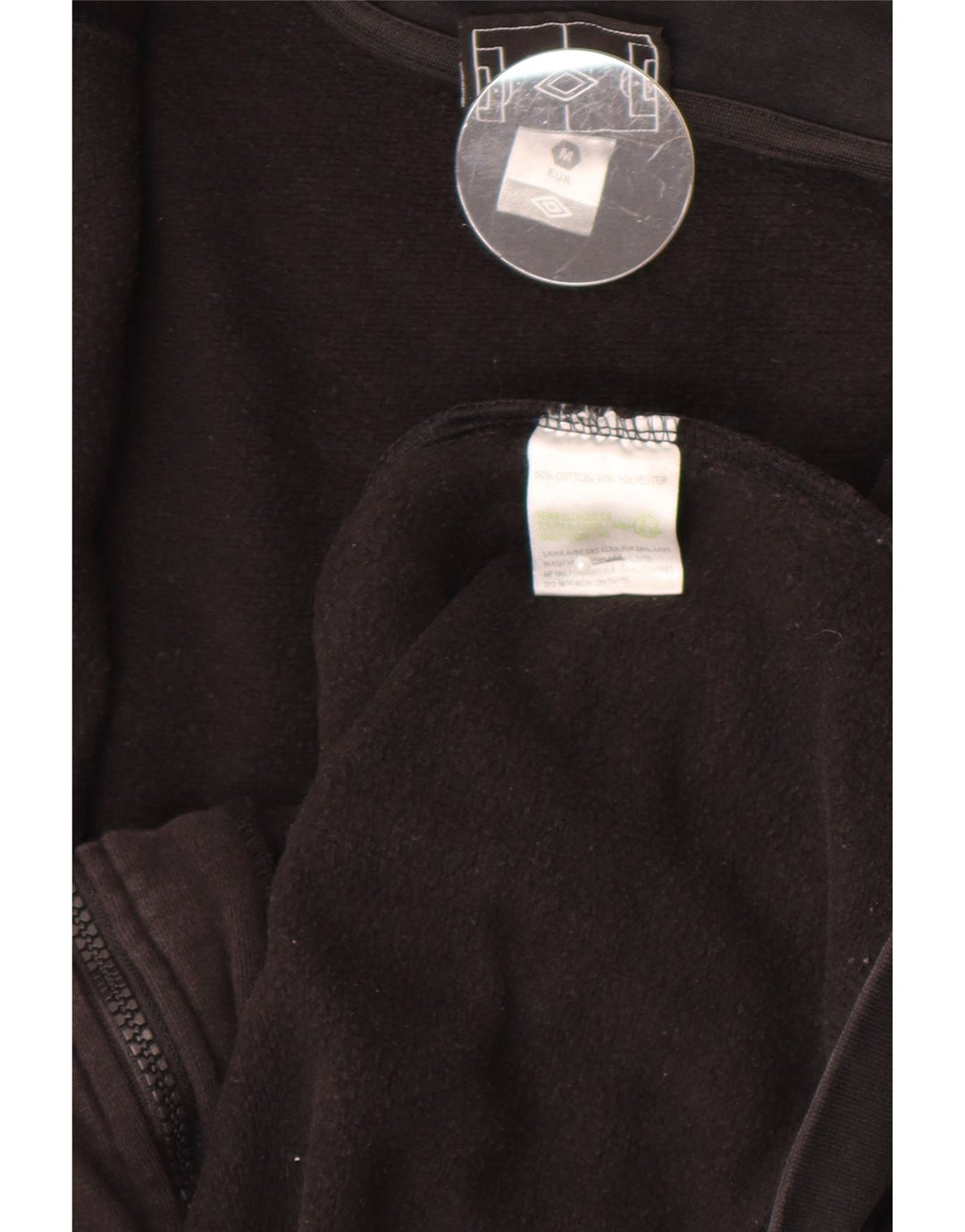 Giacca da tuta da donna Umbro UK 14 cotone nero medio