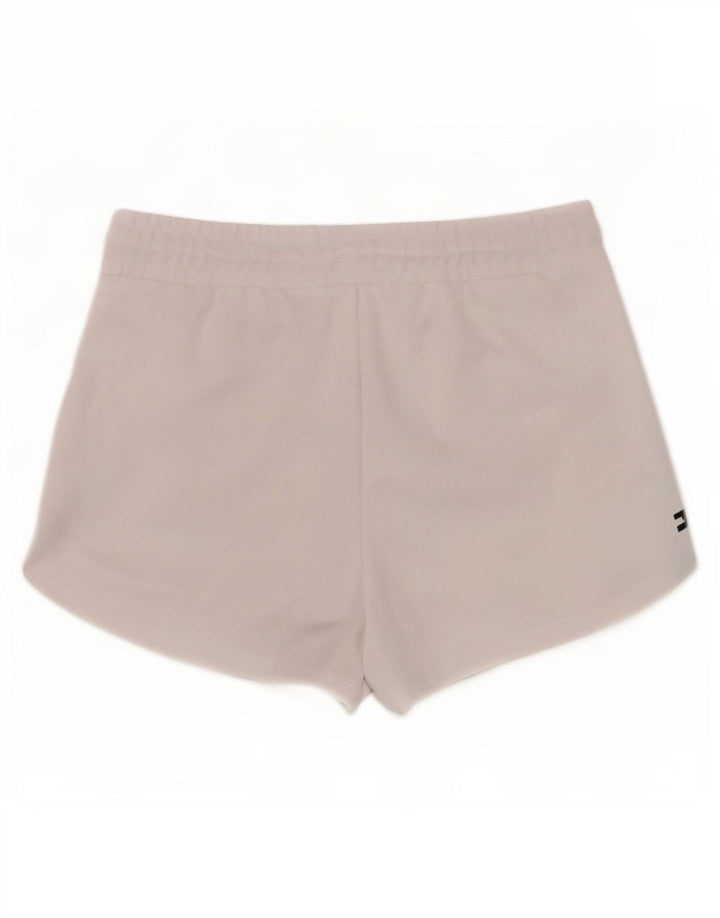 Pantaloncini sportivi Nike da donna con grafica UK 10 Small White Colourblock in poliestere