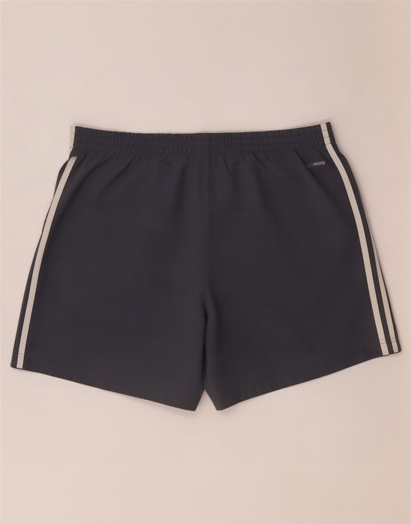 Adidas Mens Climalite Sport Shorts Medium Grey Polyester