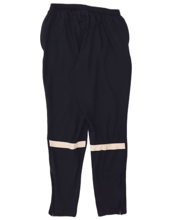 Pantaloni da tuta Nike Dri Fit da uomo, grandi, in poliestere blu navy