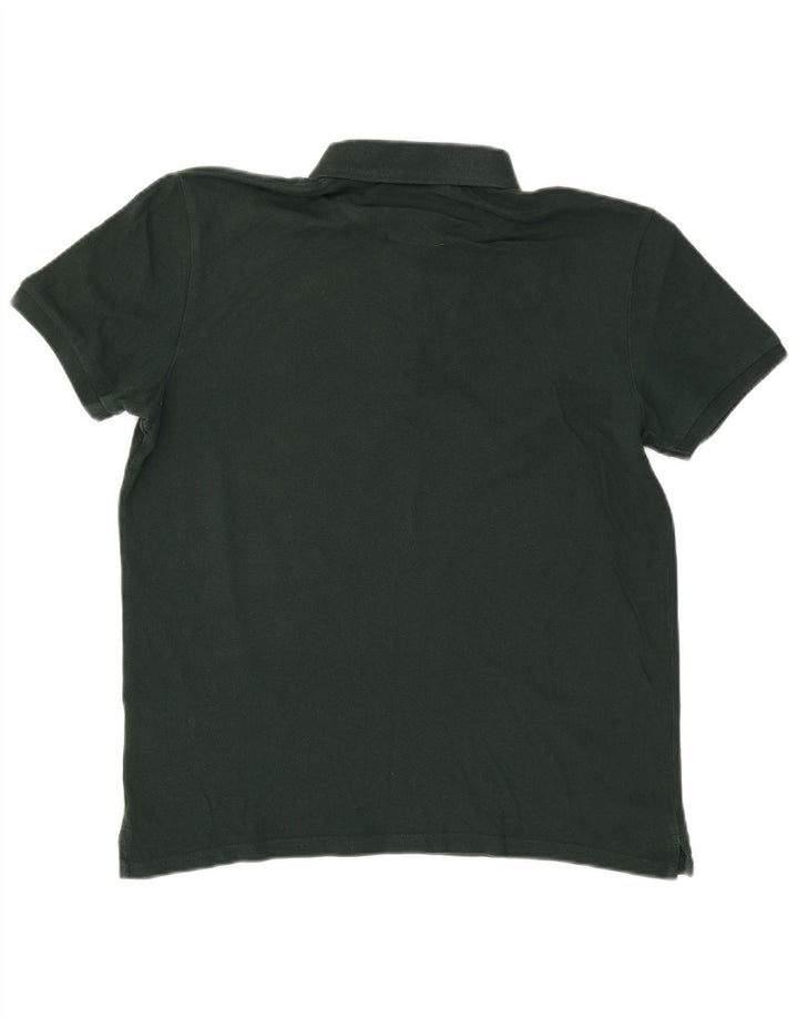 Polo da uomo Lyle & Scott grande in cotone verde