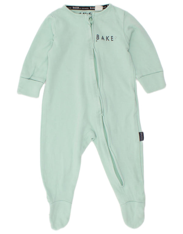 Ted Baker Tutina grafica a maniche lunghe per neonato da 3-6 mesi Turchese