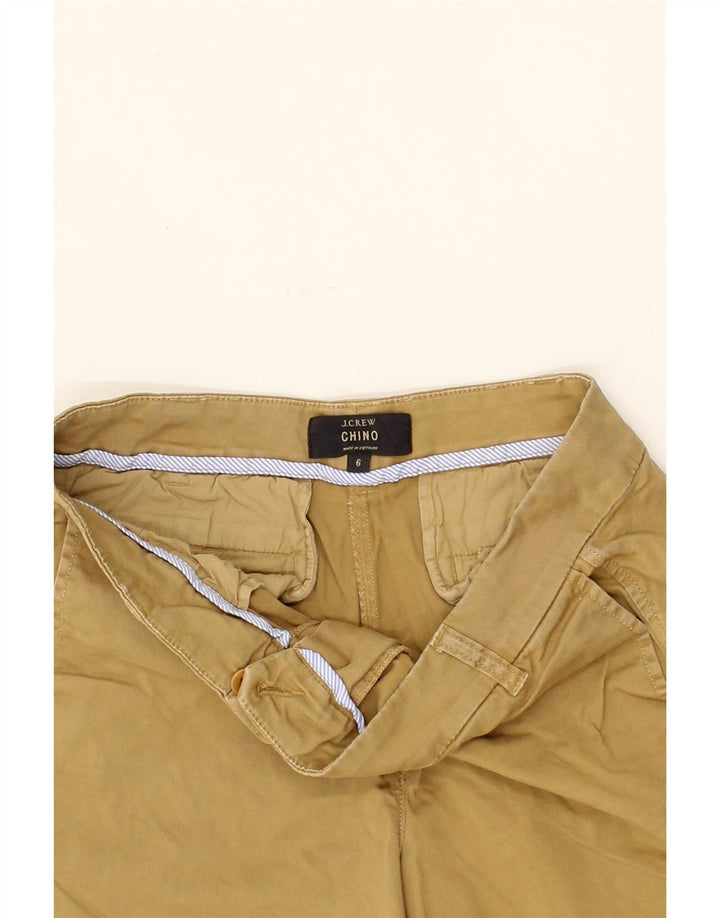 J. CREW Womens Chino Shorts US 6 Medium W32  Beige Cotton Vintage J. Crew and Second-Hand J. Crew from Messina Hembry 
