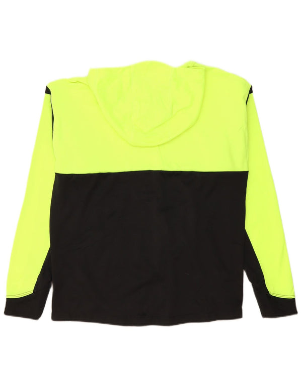 Felpa con cappuccio grafica Nike Dri Fit da ragazzo, 13-14 anni, XL, colore giallo