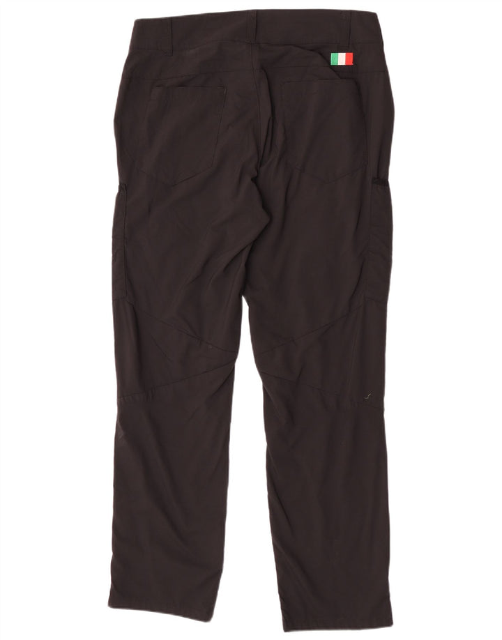 Pantaloni cargo dritti Puma da uomo Ferrari W34 L32 neri in poliammide