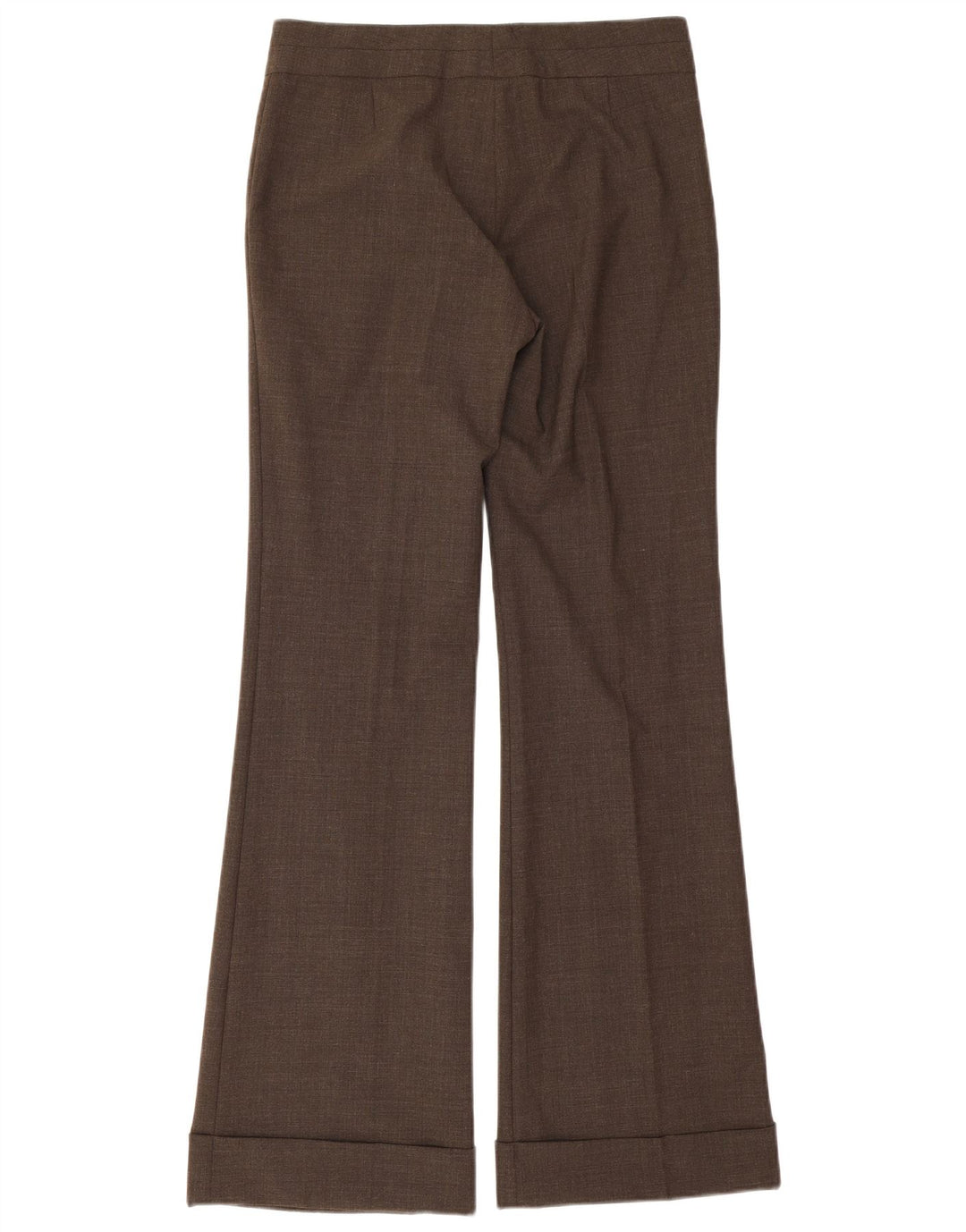 Pantaloni da abito svasati da donna Naf Naf EU 40 Medium W30 L33 Poliestere marrone